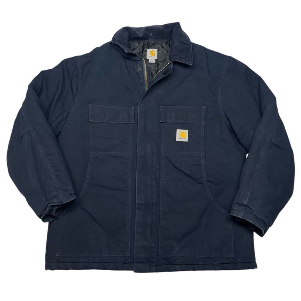 Vintage Carhartt Detroit Quilt Lined Jacket Coat XL